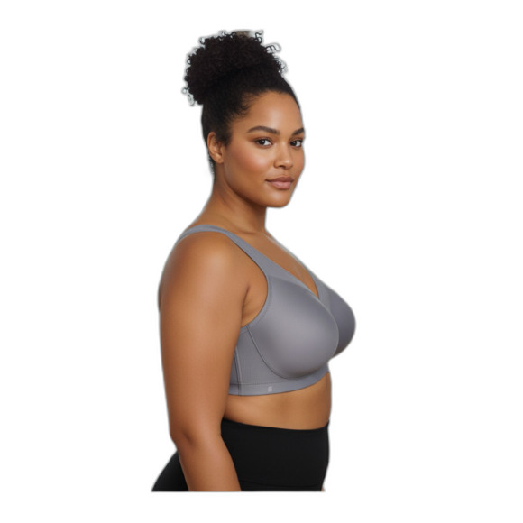 Glamorise MagicLift Wirefree Sports Bra 36H Plus Size - Picture 2 of 6